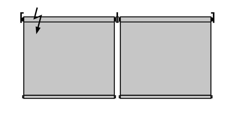 Сдвоенные-рулонные-шторы-моноуправление-с-электроприводом